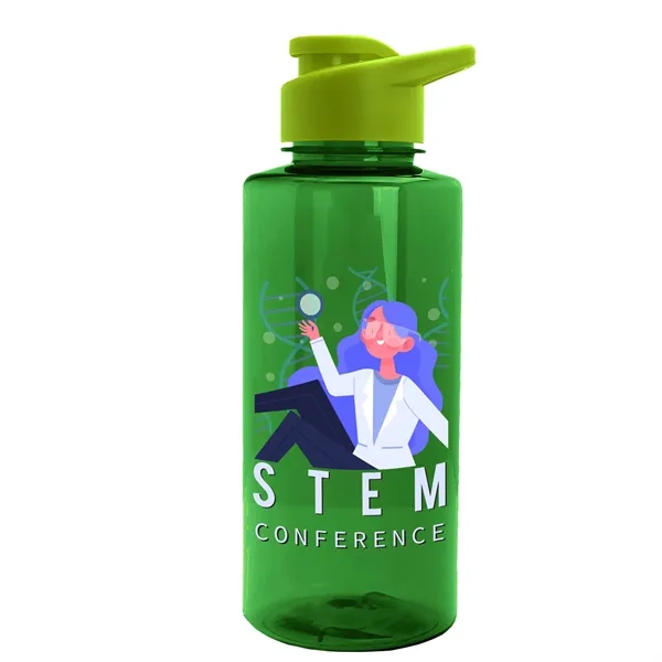 Translucent Green color option for Garyline® Mountaineer Tritan® Renew Bottle With Drink Thr...