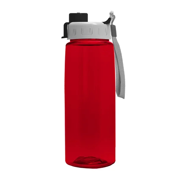 Translucent Red color option for Garyline® Flair Tritan® Renew Bottle With Quick Snap Lid ...