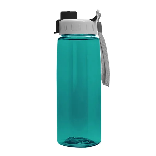 Translucent Teal color option for Garyline® Flair Tritan® Renew Bottle With Quick Snap Lid ...