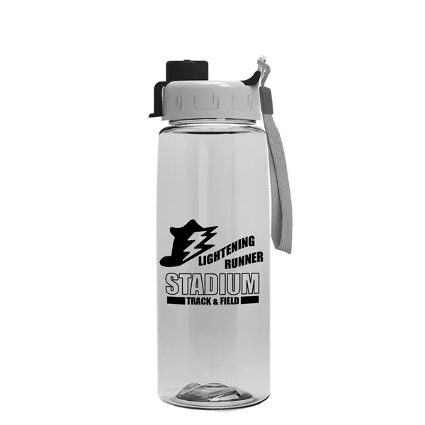 Clear color option for Garyline® Flair Tritan® Renew Bottle With Ring Straw Lid ...