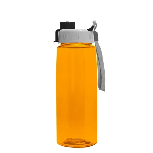 Translucent Orange color option for Garyline® Flair Tritan® Renew Bottle With Ring Straw Lid ...