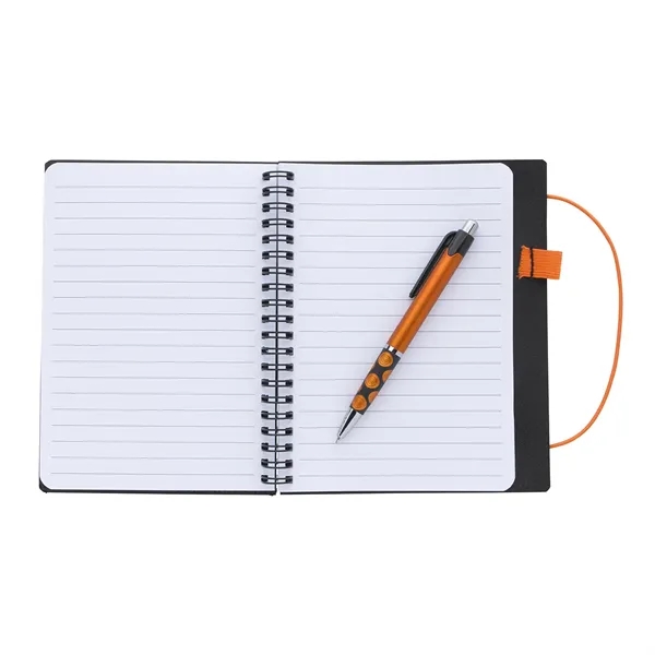 Orange color option for Good Value™ Festival Notebook With Pen