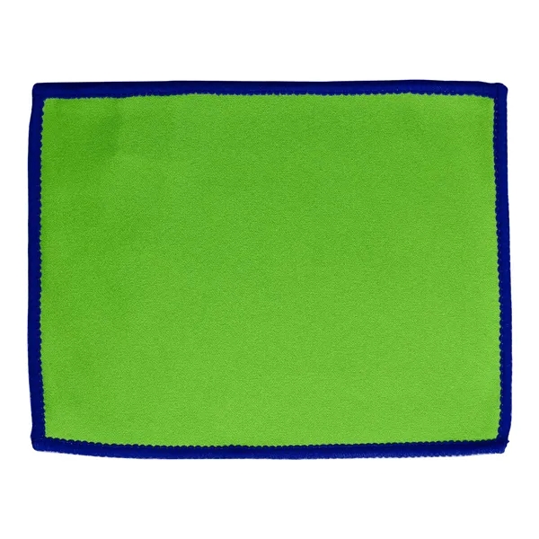 Light Green/Royal Blue color option for Toddy® Gear Pocket Toddy On The Go Premium Microfiber Cle...