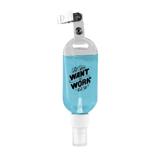 Main photo of Spray Hand Sanitizer With Metal Clip