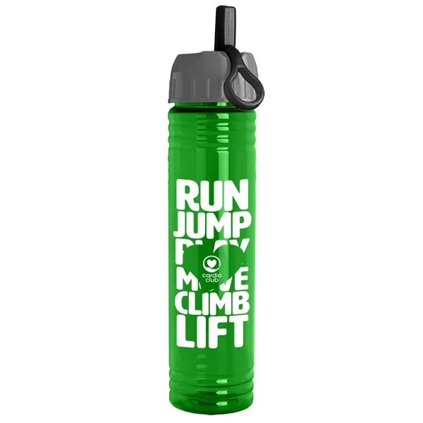 Translucent Green color option for Garyline® Adventure Tritan® Renew Bottle With Ring Straw ...