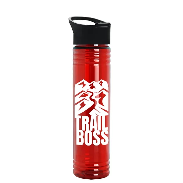 Translucent Red color option for Garyline® Adventure Tritan® Renew Bottle With Pop Up Lid ...