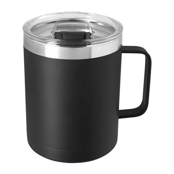 Black color option for The Viking Collection® Stainless Steel Camp Mug   14 Oz.