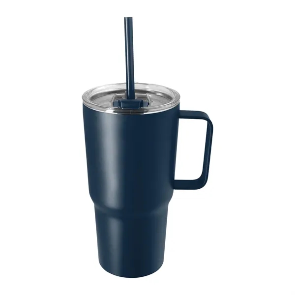 Navy color option for The Viking Collection® Nova Handle Mug   20 Oz.