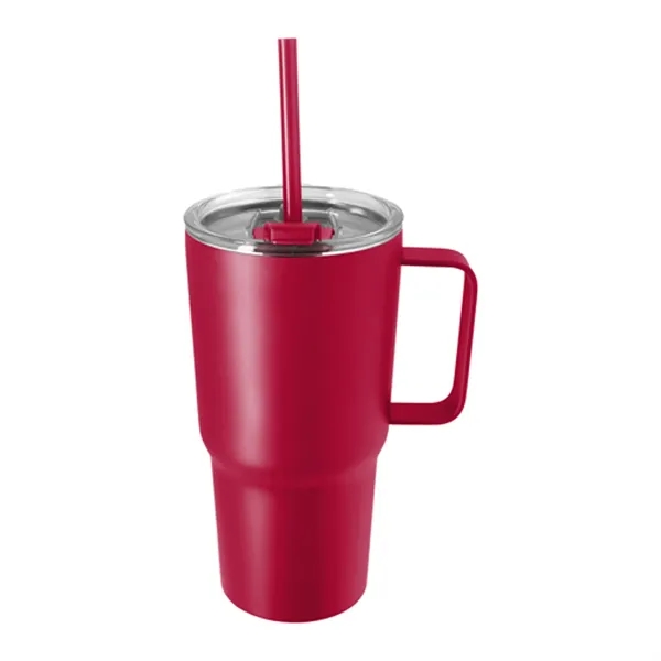 Red color option for The Viking Collection® Nova Handle Mug   20 Oz.