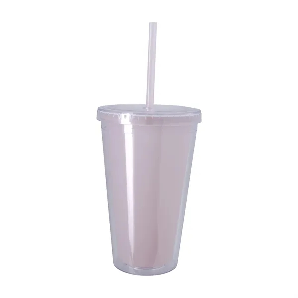Natural Changing To Red color option for Good Value™ Color Changing Tumbler   17 Oz.
