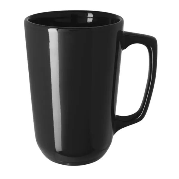 Black color option for Good Value™ Square Handle Mug   14 Oz.