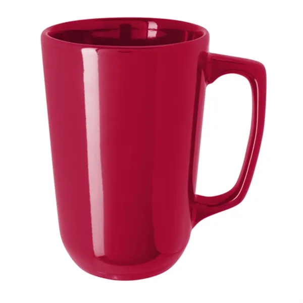 Red color option for Good Value™ Square Handle Mug   14 Oz.