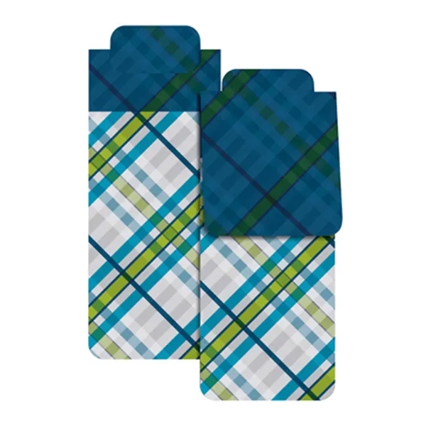 Plaid color option for Good Value™ Big Magneticmark Bookmark