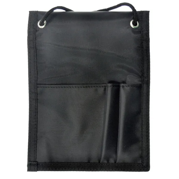 Blue/Black color option for Good Value™ Trade Show Badge Holder