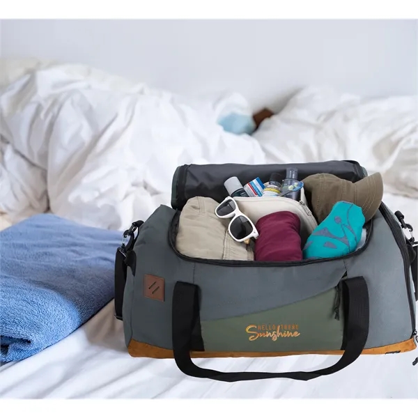 Green color option for Kapston® Willow Rpu Duffel Pack