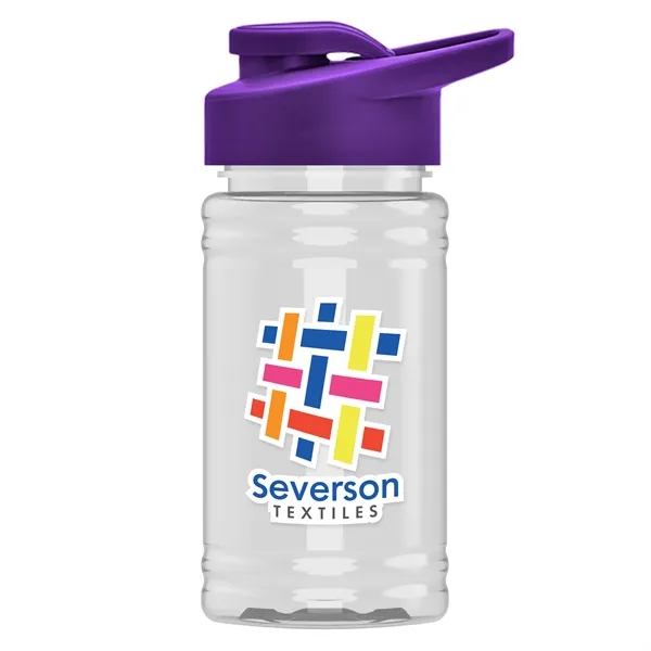 Violet color option for Garyline® Mini Bottle With Drink Thru Lid   16 Oz.