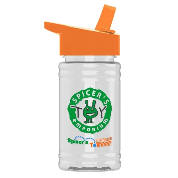 Orange color option for Garyline® Mini Bottle With Flip Straw Lid   16 Oz.
