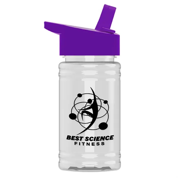 Violet color option for Garyline® Mini Bottle With Flip Straw Lid   16 Oz.