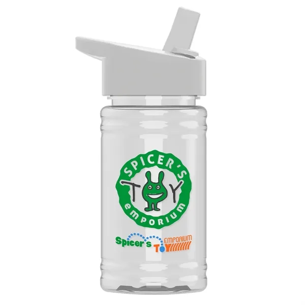 White color option for Garyline® Mini Bottle With Flip Straw Lid   16 Oz.