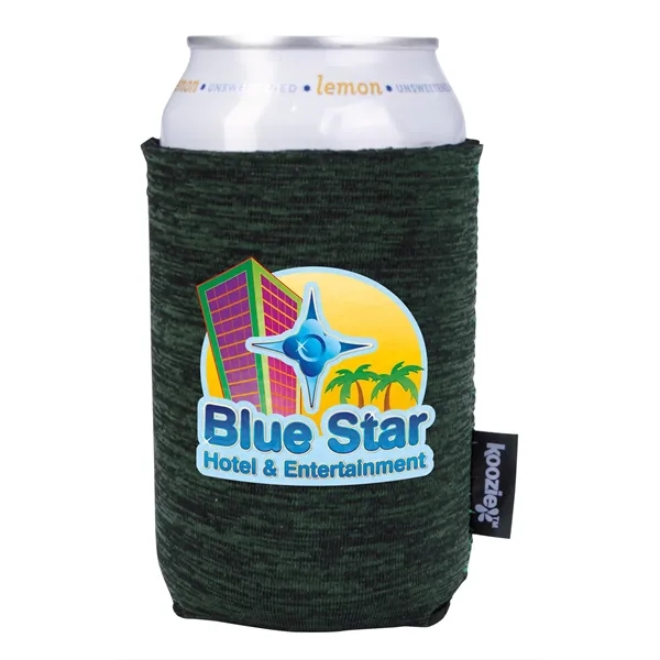 Hunter Green color option for Koozie® Heather Collapsible Can Cooler