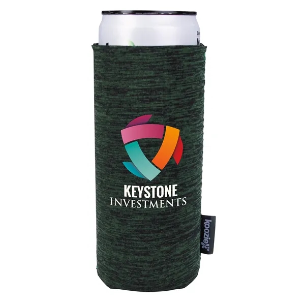 Hunter Green color option for Koozie® Heather Collapsible Slim Can Cooler