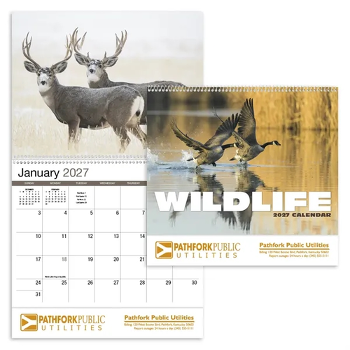 Photo of Products Wildlife Appointment Calendar   Spiral