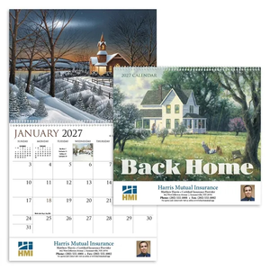 Photo of Hot Line® Products Back Home Appointment Calendar   Spiral