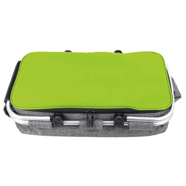 Lime color option for Koozie® Collapsible Jumbo Picnic Basket