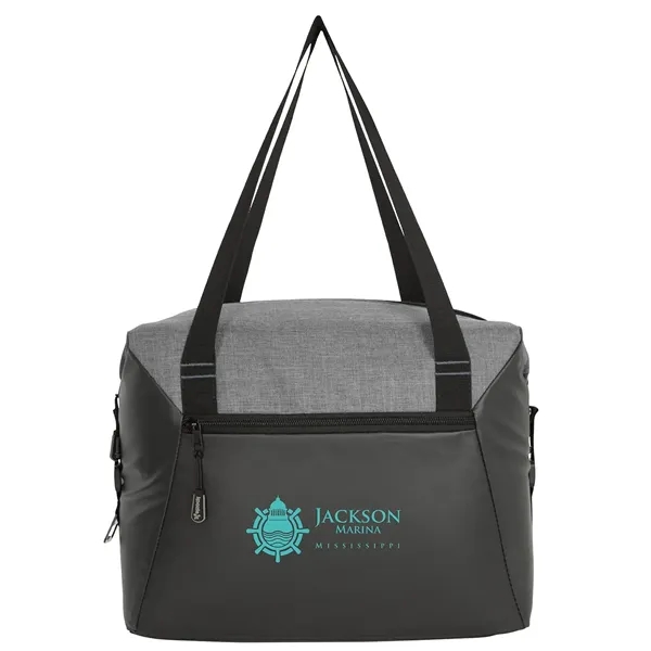 Gray color option for Koozie® Empire Recycled Pvb Cooler Tote