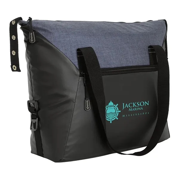 Navy color option for Koozie® Empire Recycled Pvb Cooler Tote