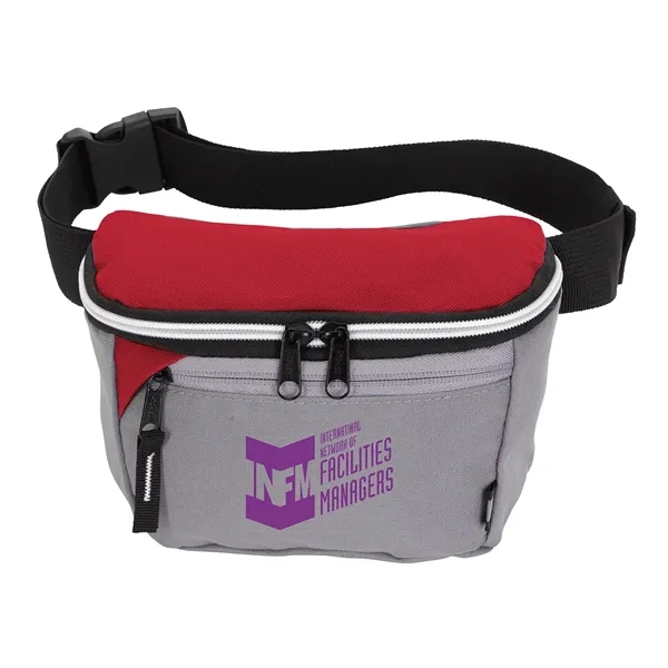 Red color option for Atchison® Rpet Ripstop Fanny Pack
