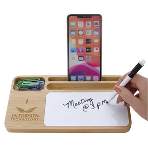 Photo of Bamboo 10 W Wireless Charging Base With Dry Erase Board