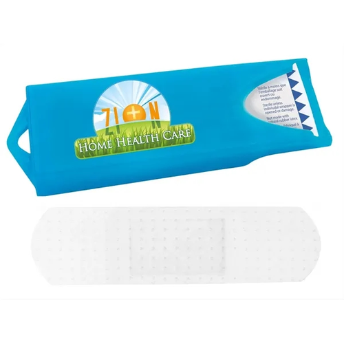 Photo of Good Value™ Original Colored Dispenser W/Clear Bandages