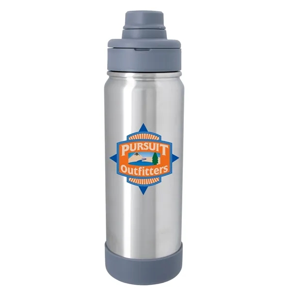 Silver color option for Bravely Vacuum Sport Bottle   24 Oz