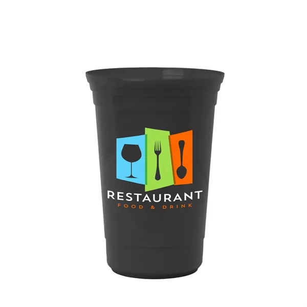Black color option for Garyline® Cups On The Go Game Cup   20 Oz.