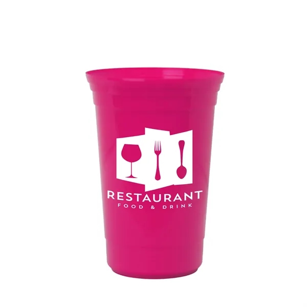 Hot Pink color option for Garyline® Cups On The Go Game Cup   20 Oz.