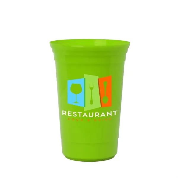 Lime Green color option for Garyline® Cups On The Go Game Cup   20 Oz.
