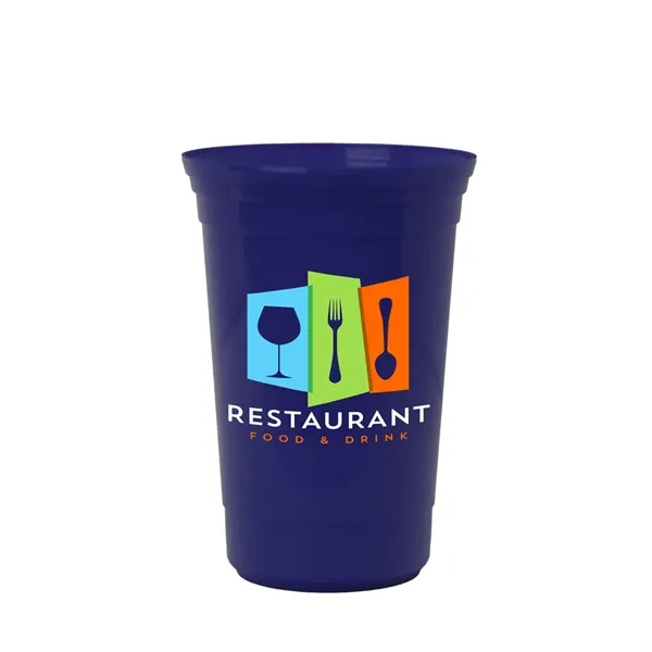 Navy Blue color option for Garyline® Cups On The Go Game Cup   20 Oz.
