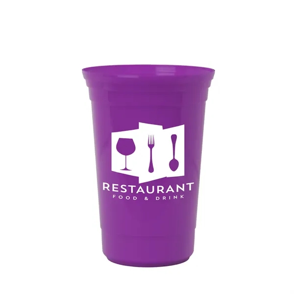 Violet color option for Garyline® Cups On The Go Game Cup   20 Oz.