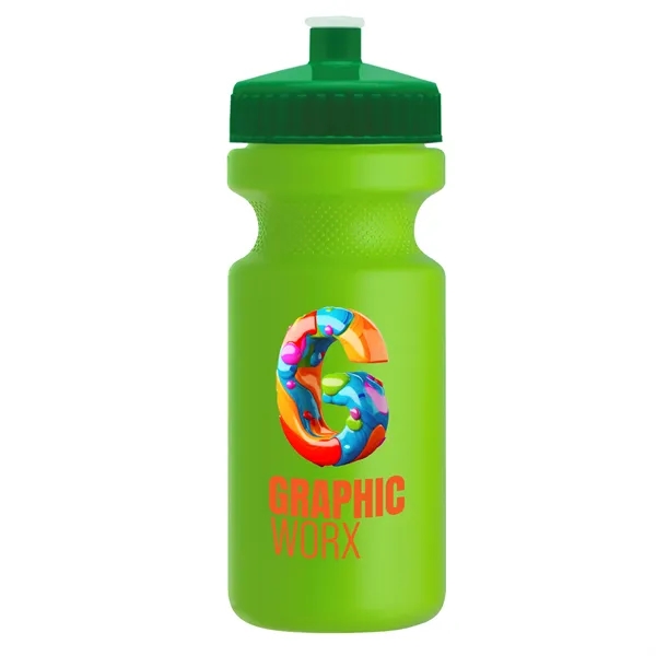 Lime Green color option for Garyline® Cyclist Recycled Bike Bottle With Push Pull Lid...
