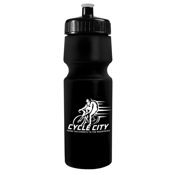 Black color option for Garyline® Tour Recycled Bike Bottle With Push Pull Lid   ...
