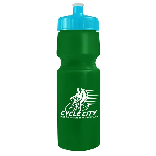 Green color option for Garyline® Tour Recycled Bike Bottle With Push Pull Lid   ...