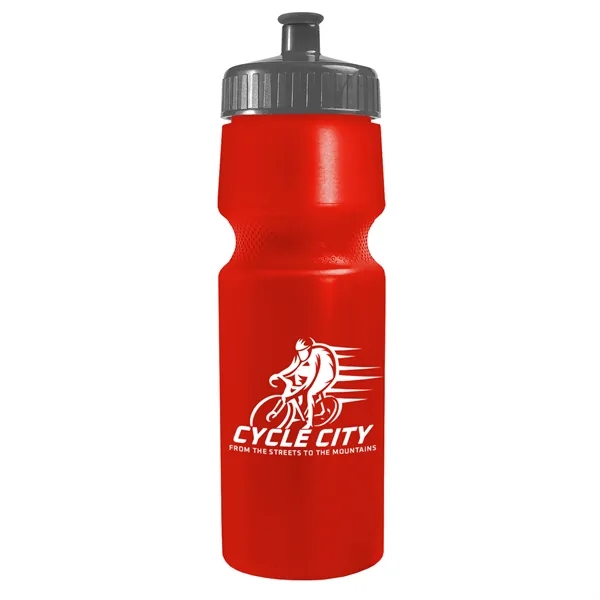 Red color option for Garyline® Tour Recycled Bike Bottle With Push Pull Lid   ...