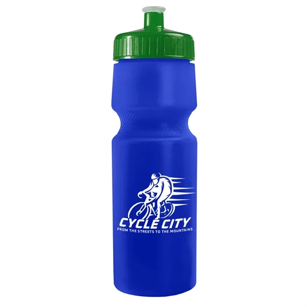 Royal Blue color option for Garyline® Tour Recycled Bike Bottle With Push Pull Lid   ...