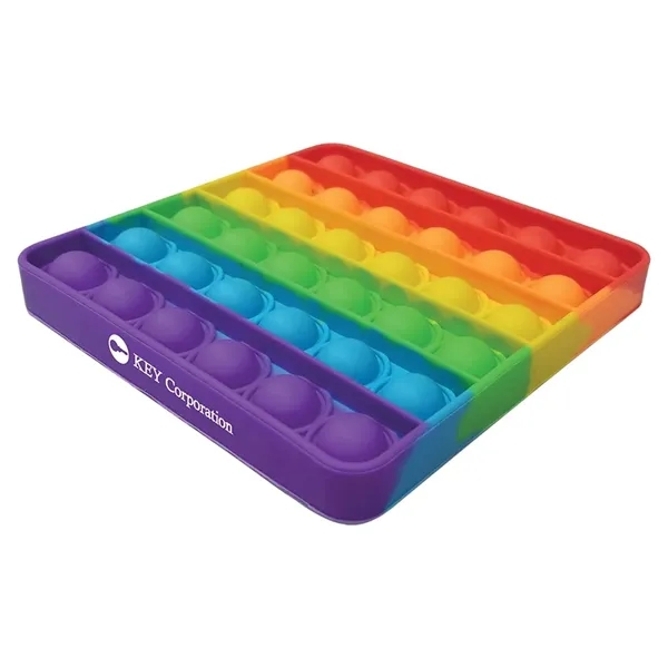Rainbow color option for Universal Source® Square Pop Bubble