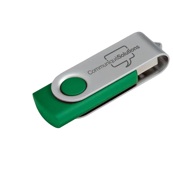 Green color option for Universal Source® 512 Mb Folding Usb 2.0 Flash Drive