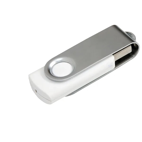 White color option for Universal Source® 512 Mb Folding Usb 2.0 Flash Drive