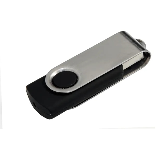 Black color option for Universal Source® 4 Gb Folding Usb 2.0 Flash Drive