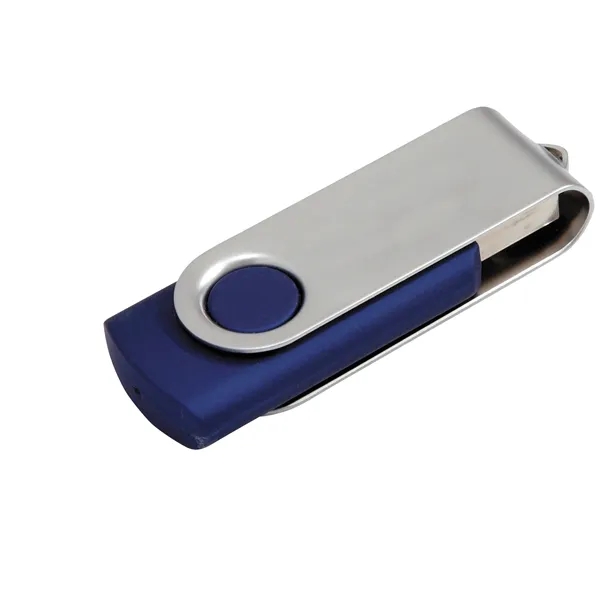 Blue color option for Universal Source® 4 Gb Folding Usb 2.0 Flash Drive