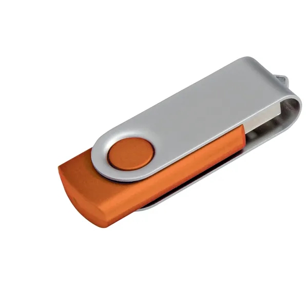 Orange color option for Universal Source® 4 Gb Folding Usb 2.0 Flash Drive